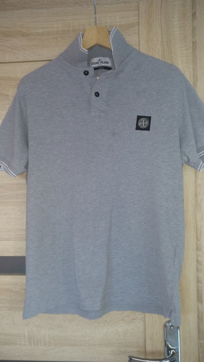 Photograph of Stone Island Short Sleeve Polo Shirt