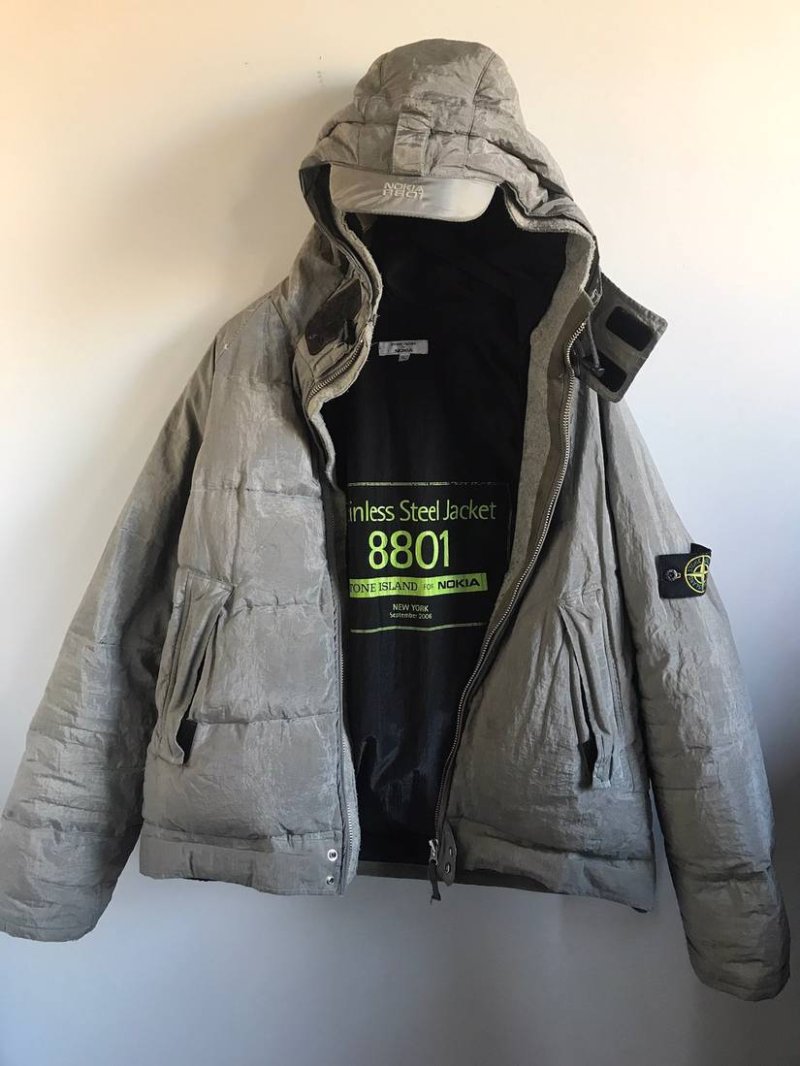 Photograph of Stone Island for Nokia Stainless Steel Jacket