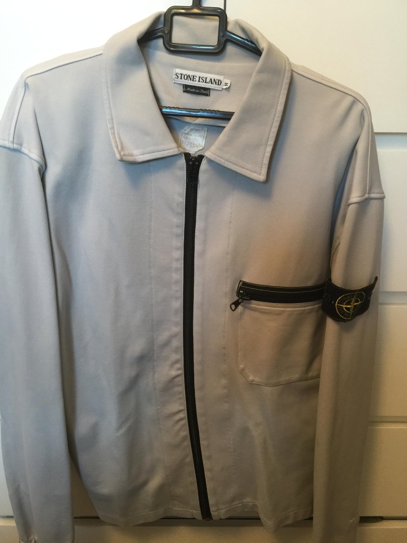 Photograph of Stone Island Nylon Zip Jacket