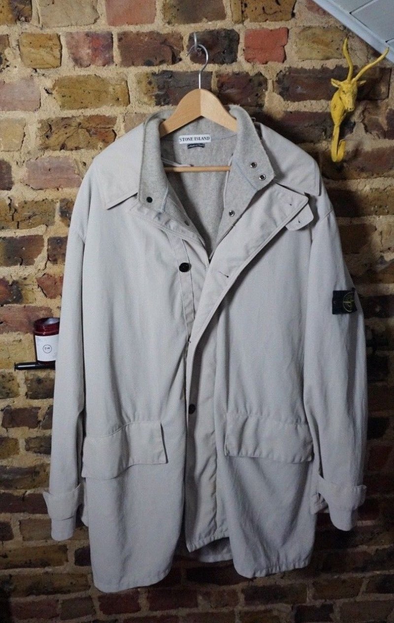Photograph of Stone Island Trench Coat