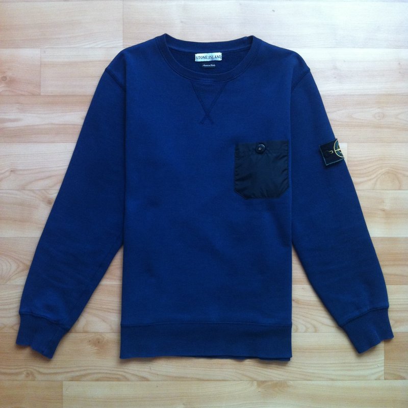 Photograph of Stone Island Nylon Pocket Sweatshirt