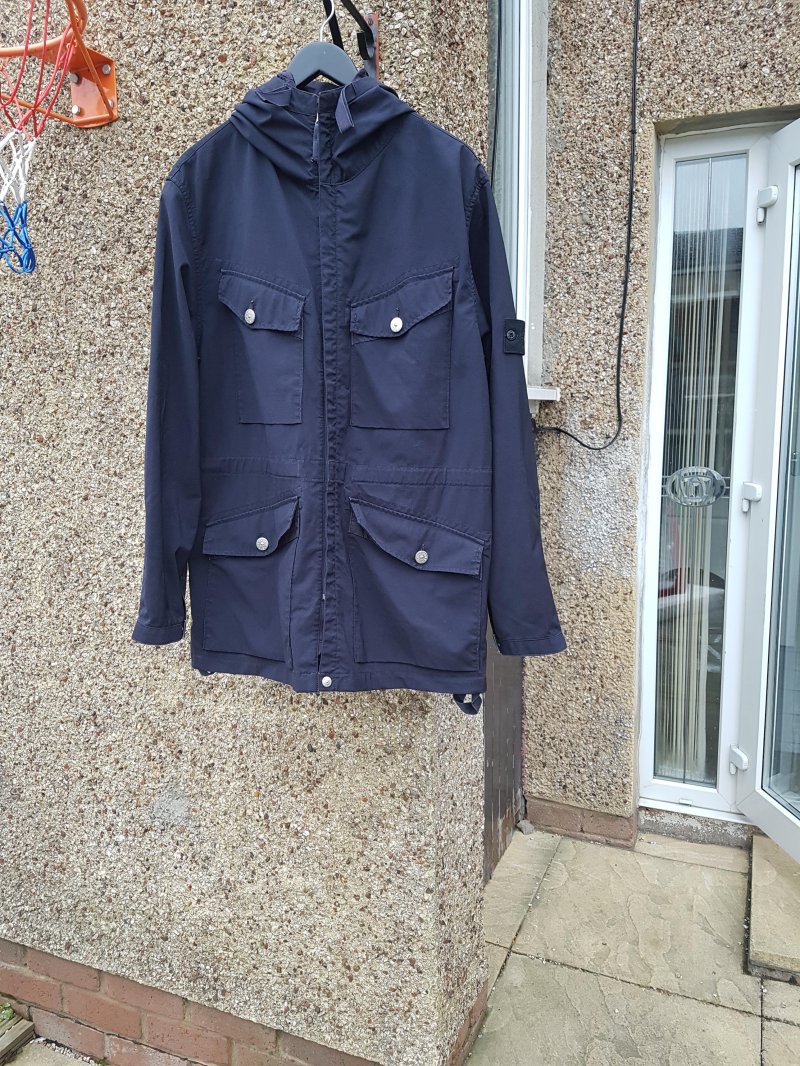 Photograph of Stone Island Resin Field Jacket