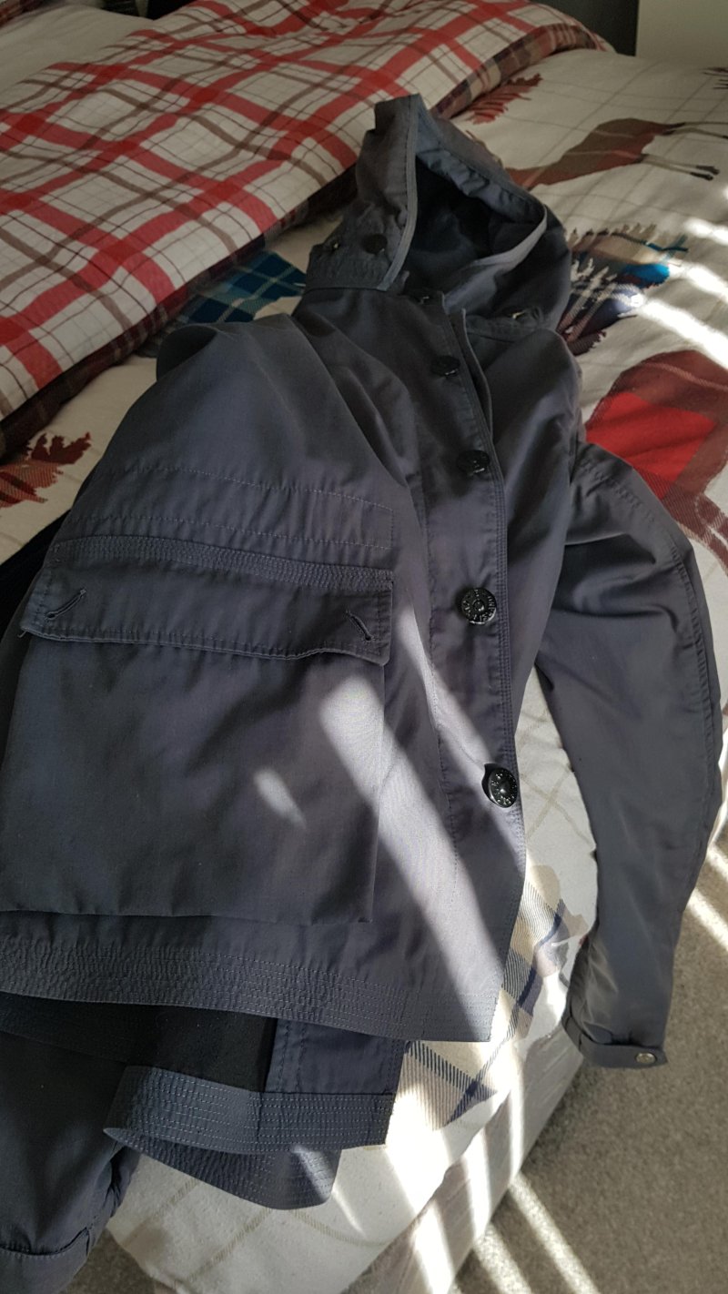 Photograph of Stone Island Raso Gommato