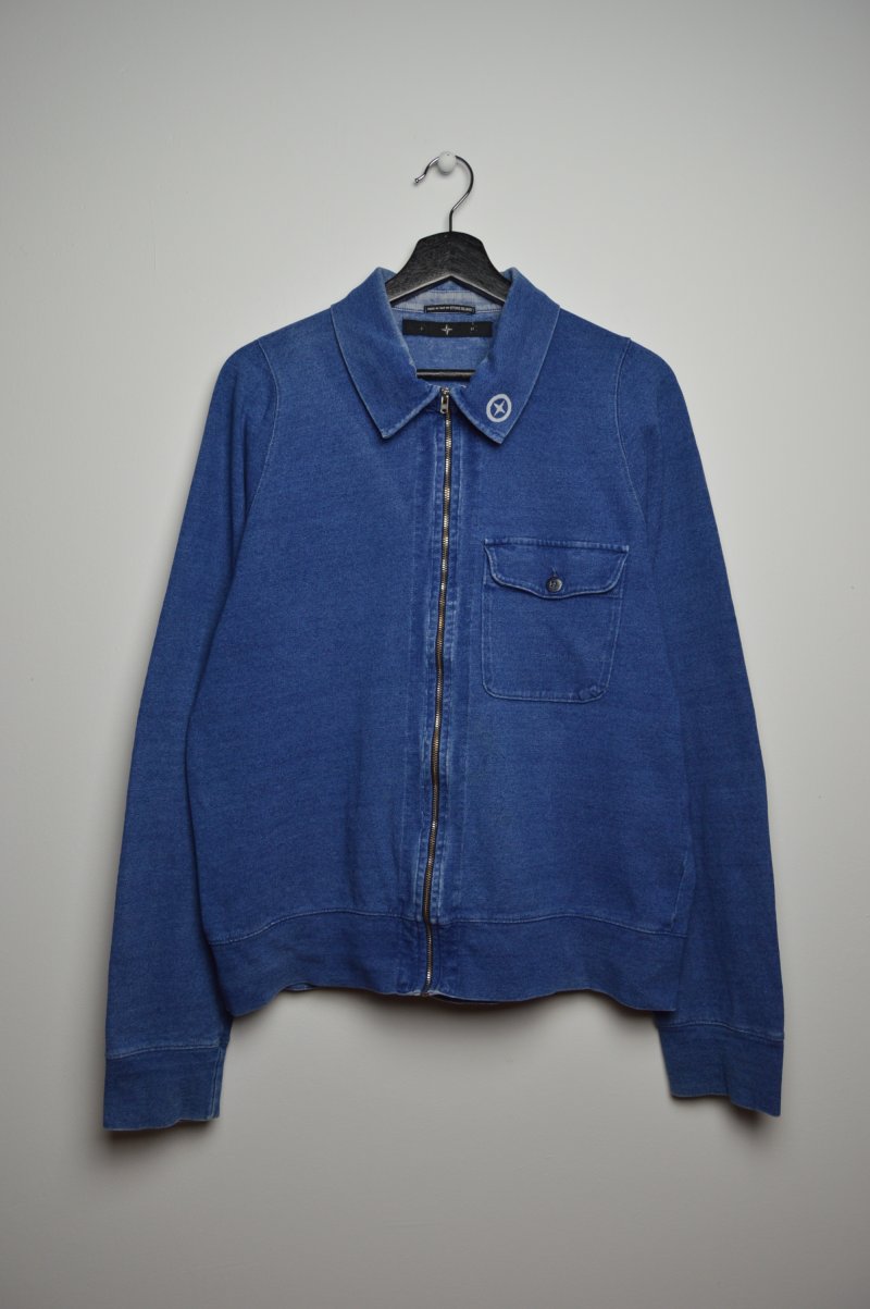 Photograph of Stone Island Denims Zip Sweatshirt