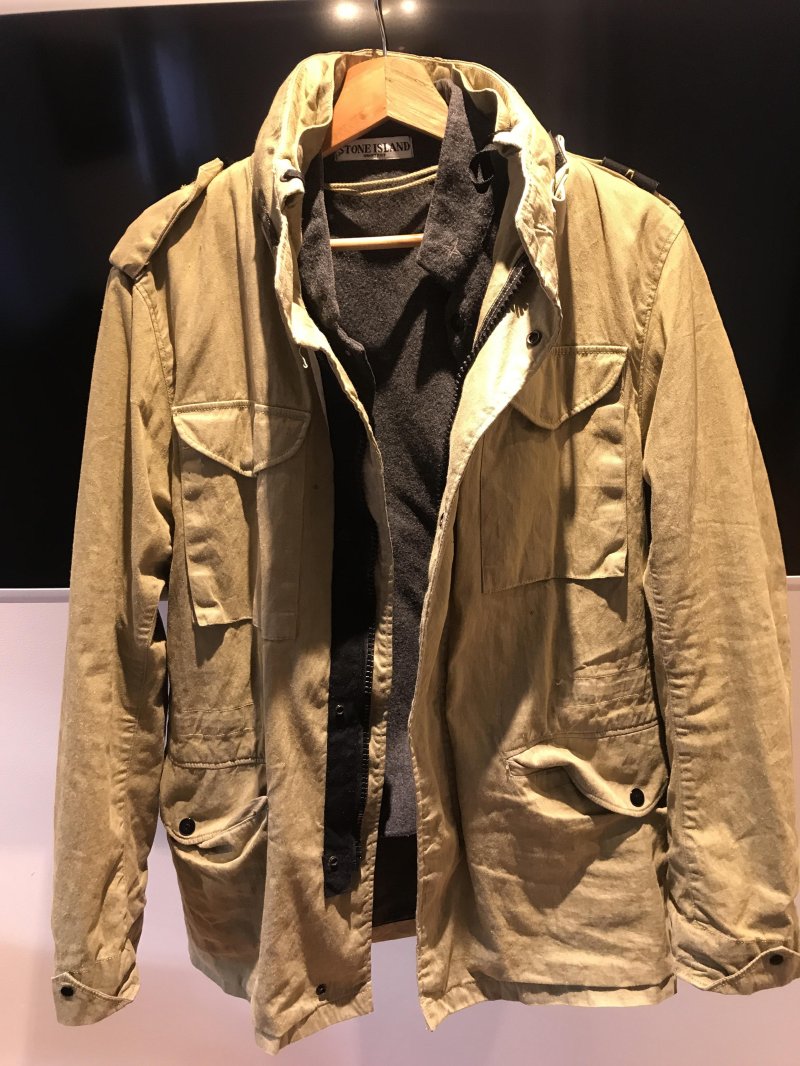 Photograph of Stone Island Dutch Rope Field Jacket
