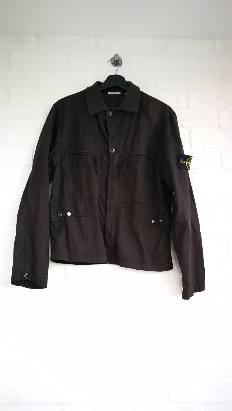 Photograph of Stone Island Garment Dyed Overshirt