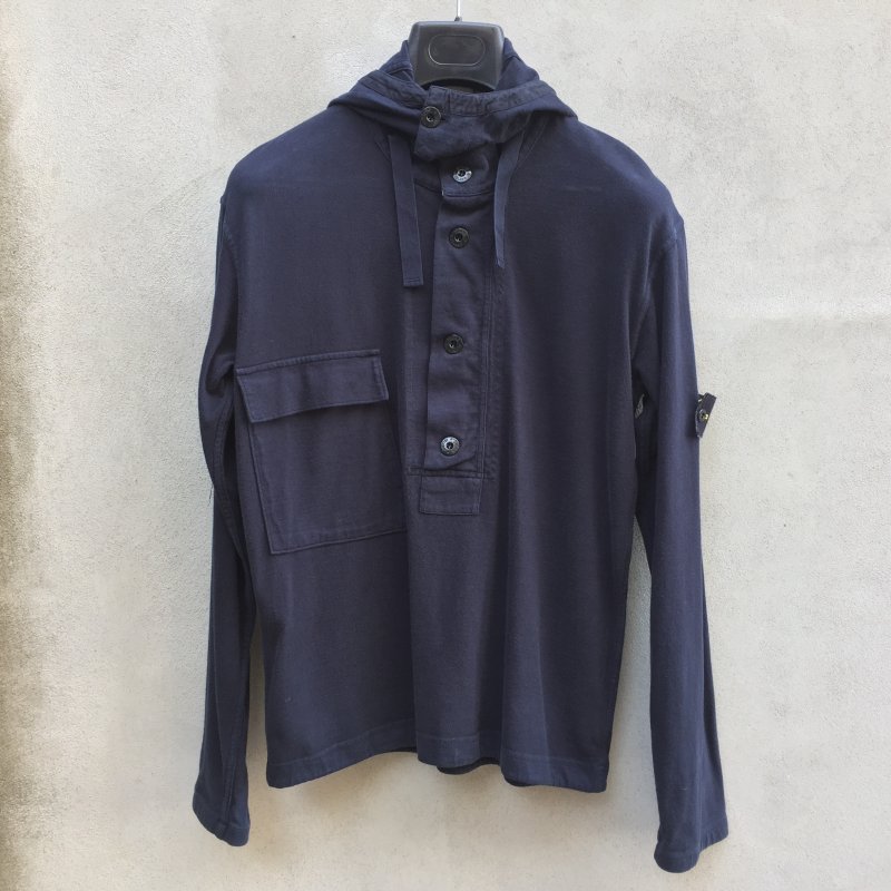 Photograph of Stone Island Hooded Long Sleeve Tee