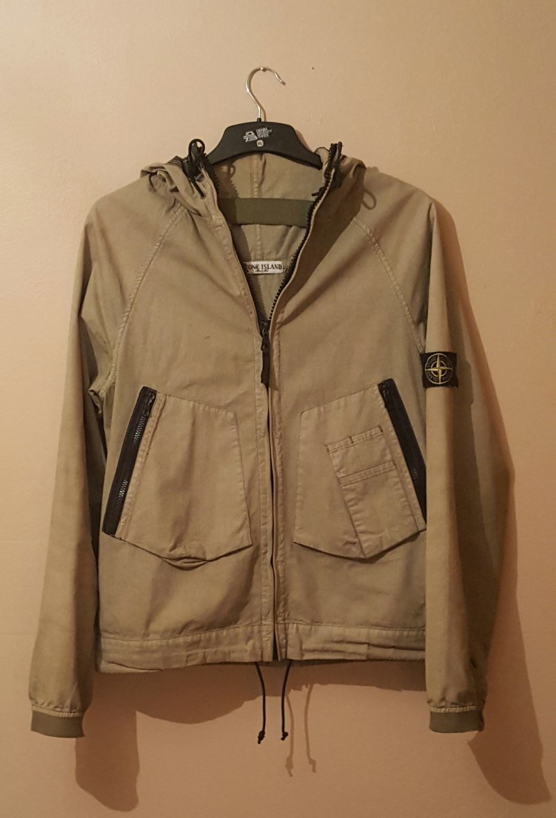 Photograph of Stone Island Light Weight Hooded Jacket