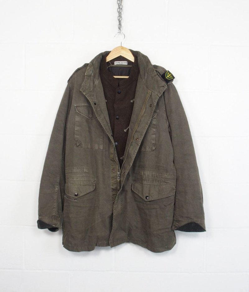 Photograph of Stone Island Dutch Rope Linoflax Jacket