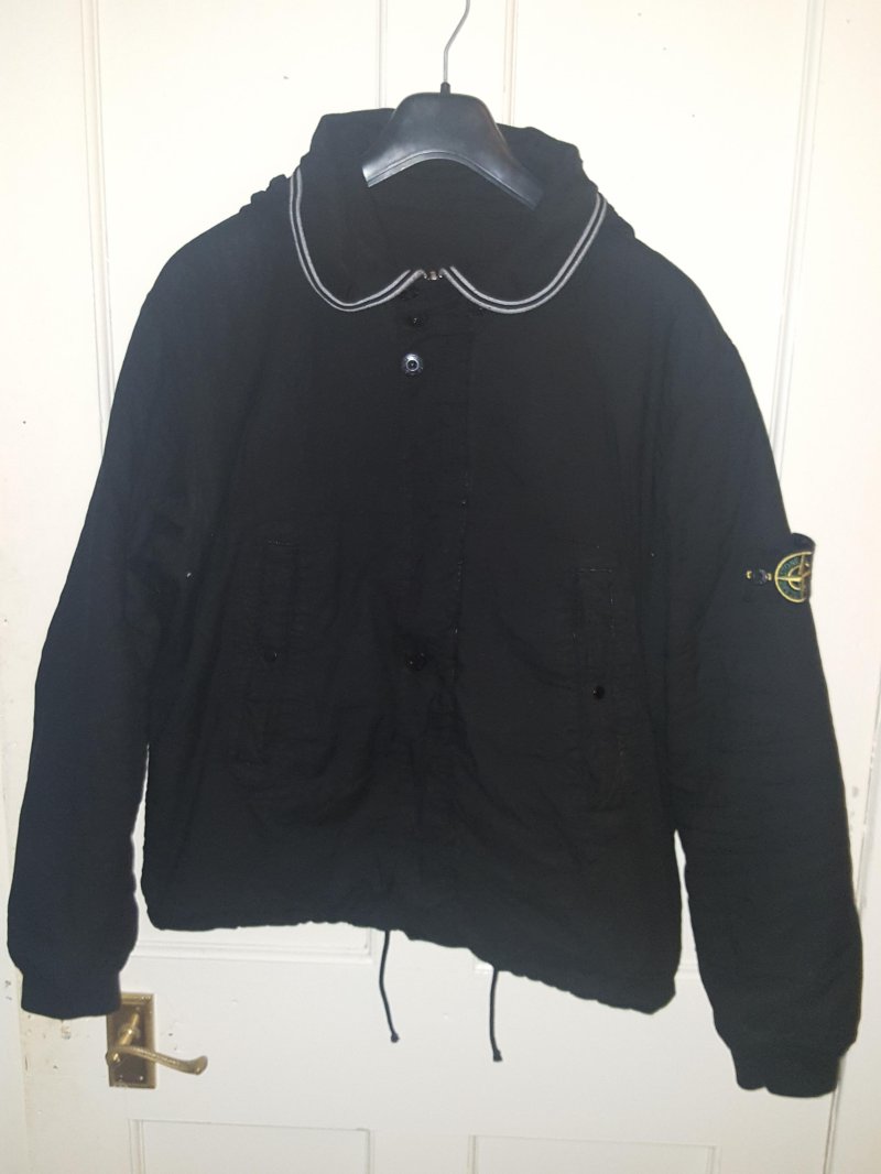 Photograph of Stone Island Reversible Hooded Bomber Jacket