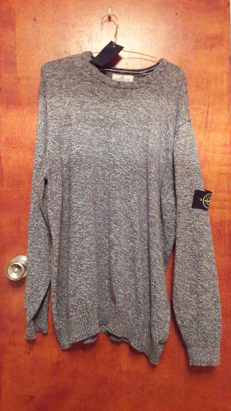 Photograph of Stone Island Cable Knit Jumper