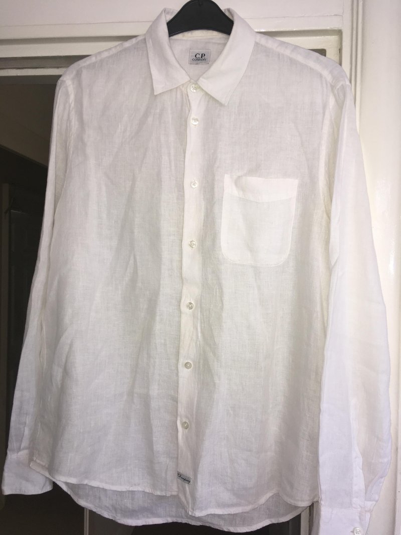 Photograph of CP Company Lino Flax Shirt