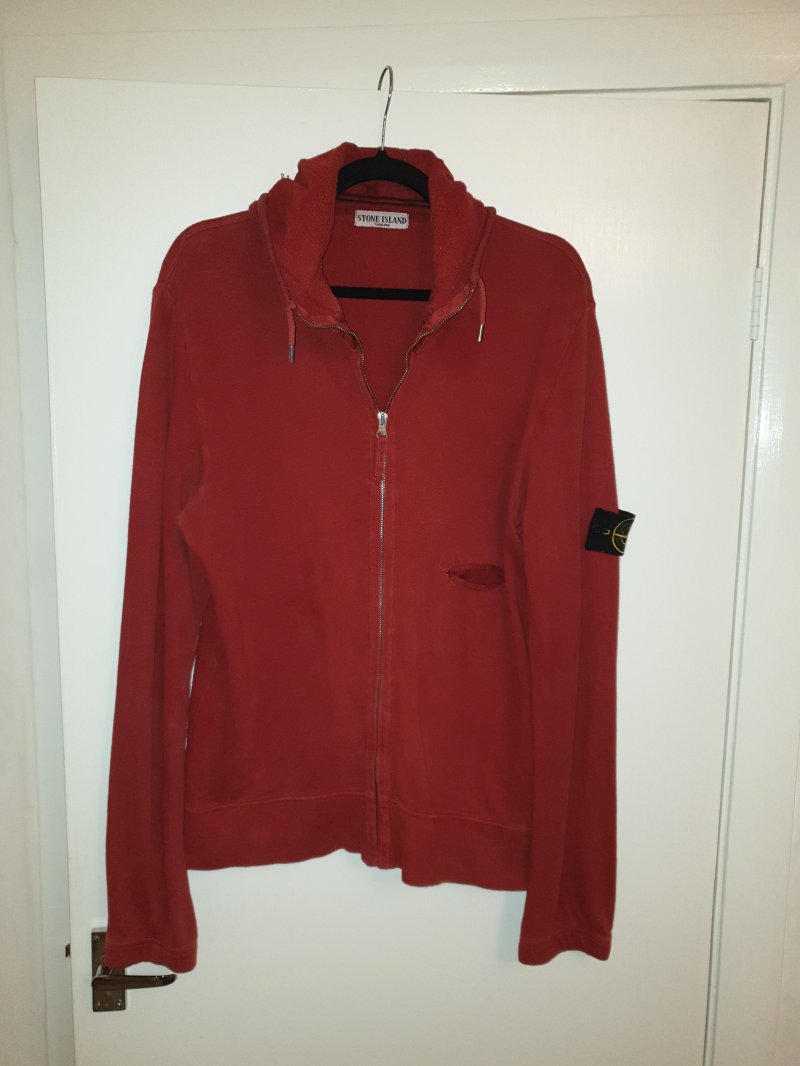 Photograph of Stone Island Hooded Sweatshirt