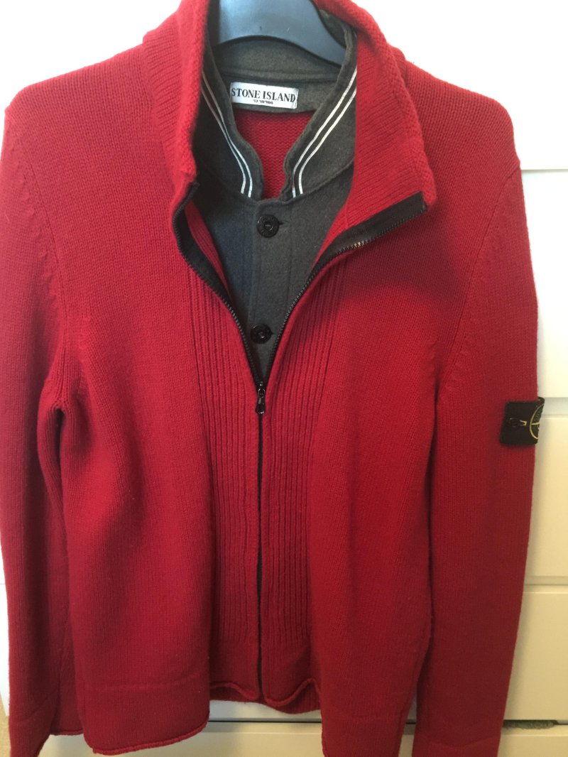 Photograph of Stone Island Zip Jumper
