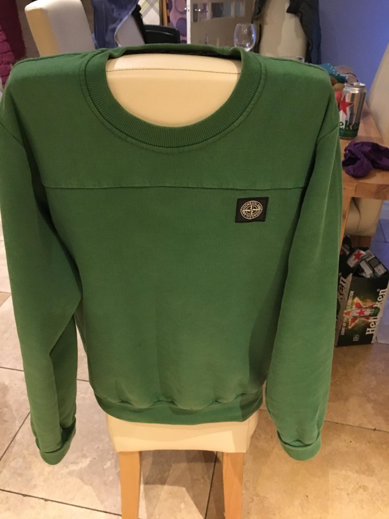 Photograph of Stone Island Patch Program Sweatshirt