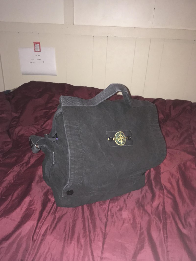 Photograph of Stone Island Messenger Bag