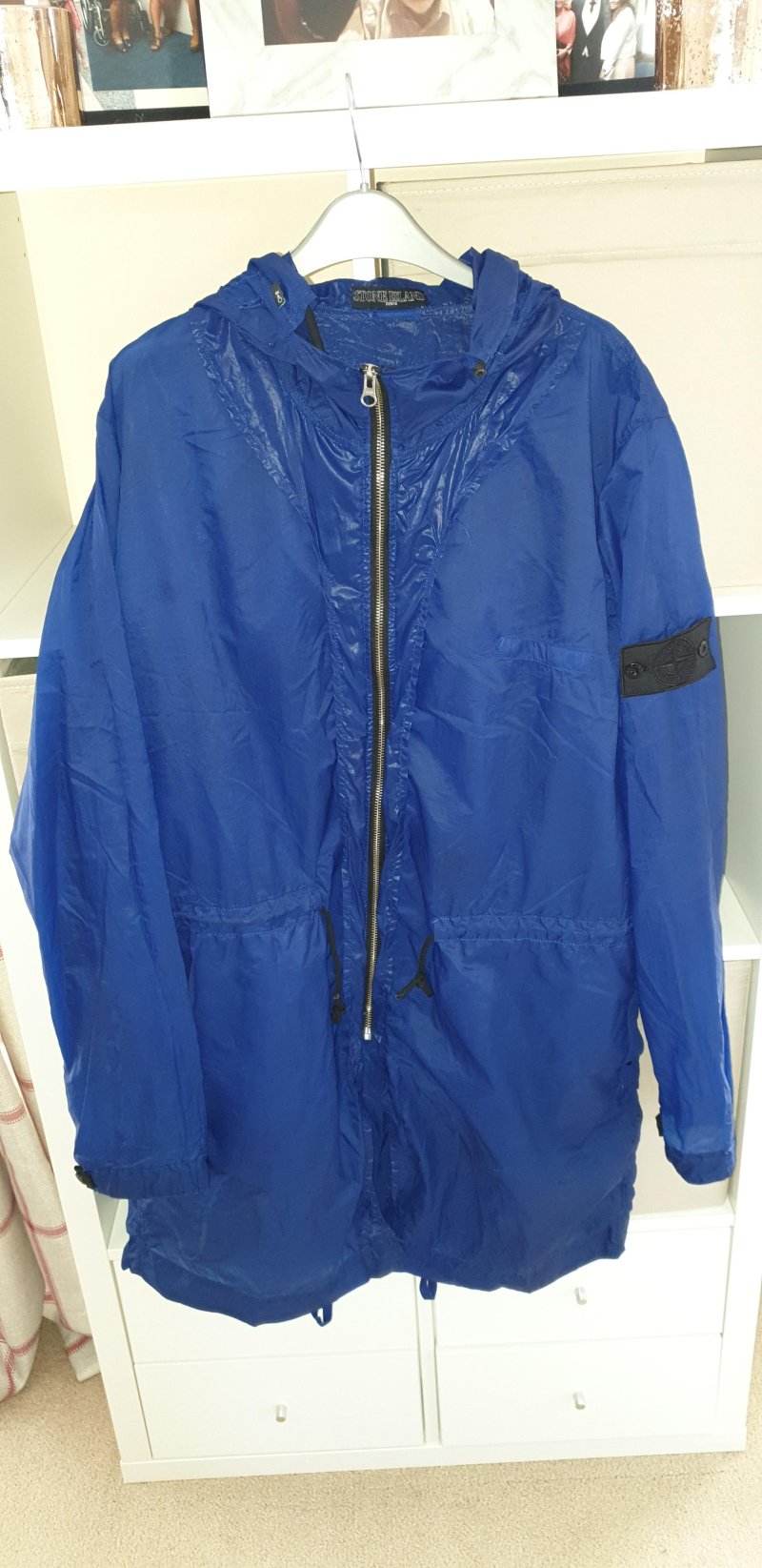 Photograph of Stone Island Shadow Project Packable Parka Ultra-Light Nylon with Teflon® Fabric Protector