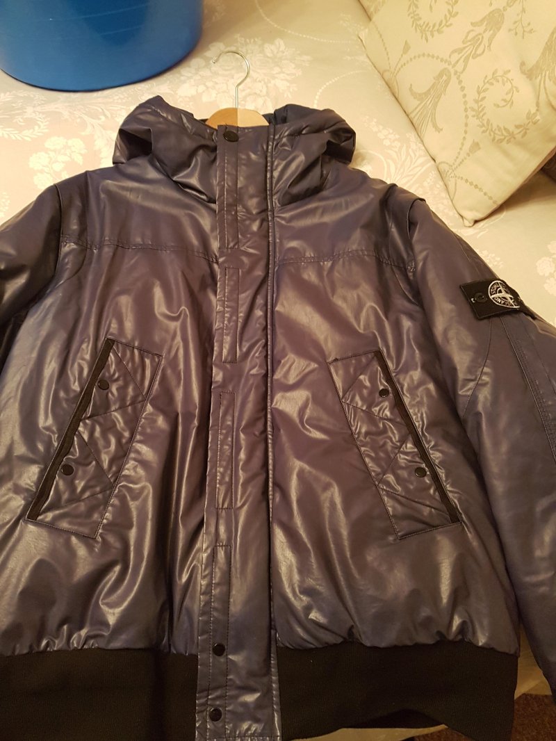 Photograph of Stone Island Ice Jacket Down