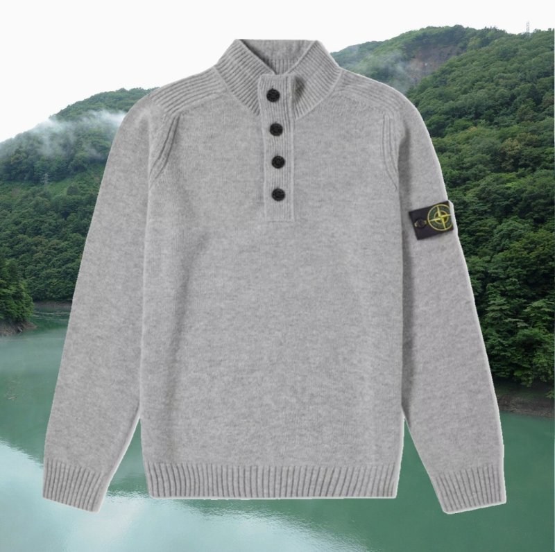 Photograph of Stone Island Quarter Zip Jumper