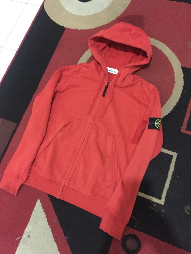 Photograph of Stone Island Hooded Sweatshirt