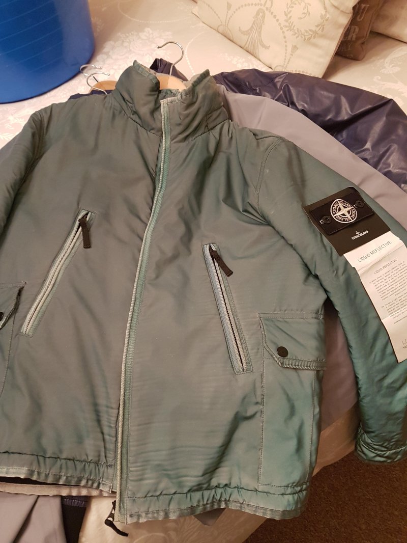 Photograph of Stone Island Liquid Reflective