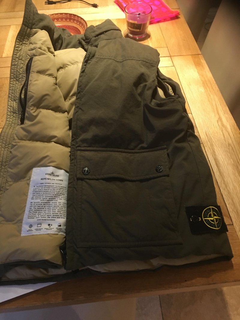 Photograph of Stone Island Down Gillet