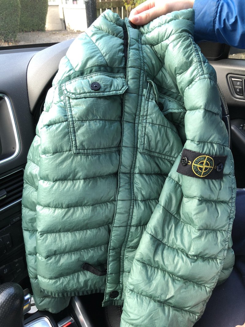 Photograph of Stone Island Junior Down Jacket