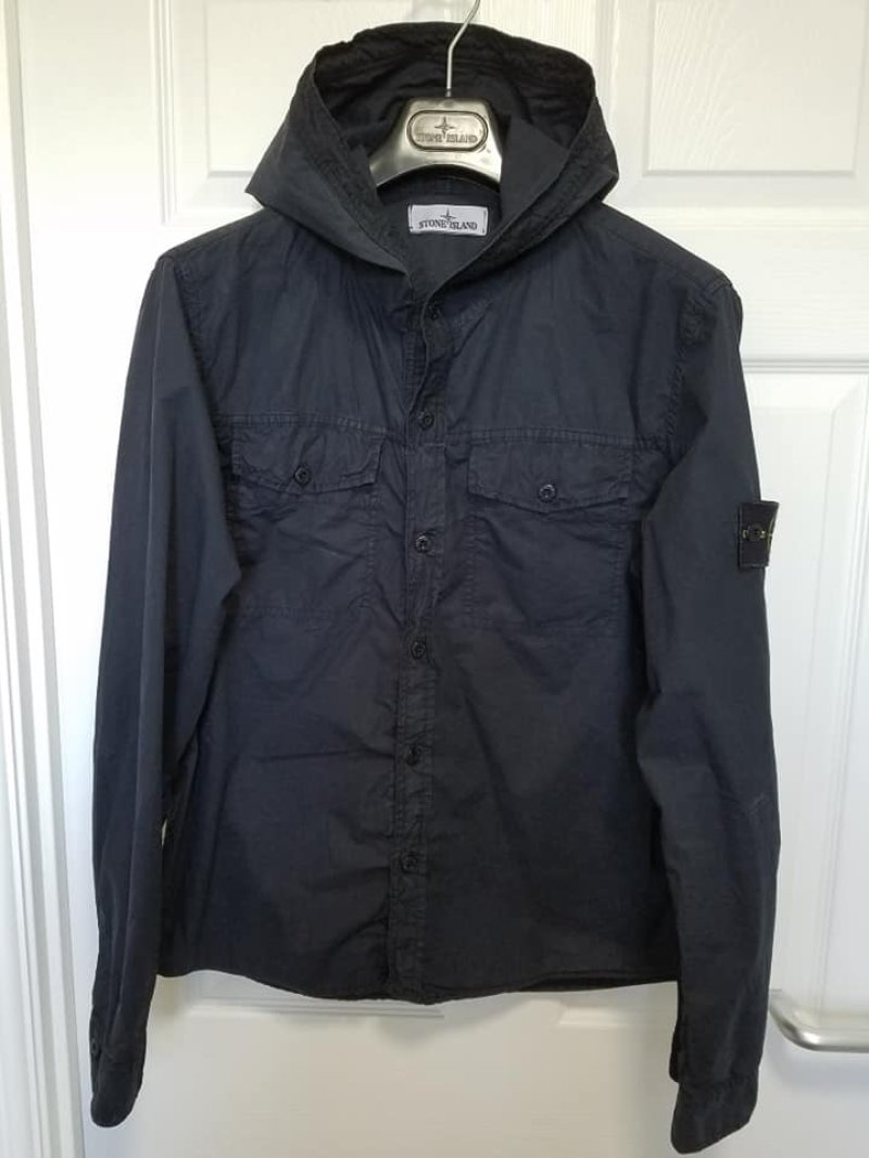Photograph of Stone Island Hooded Overshirt