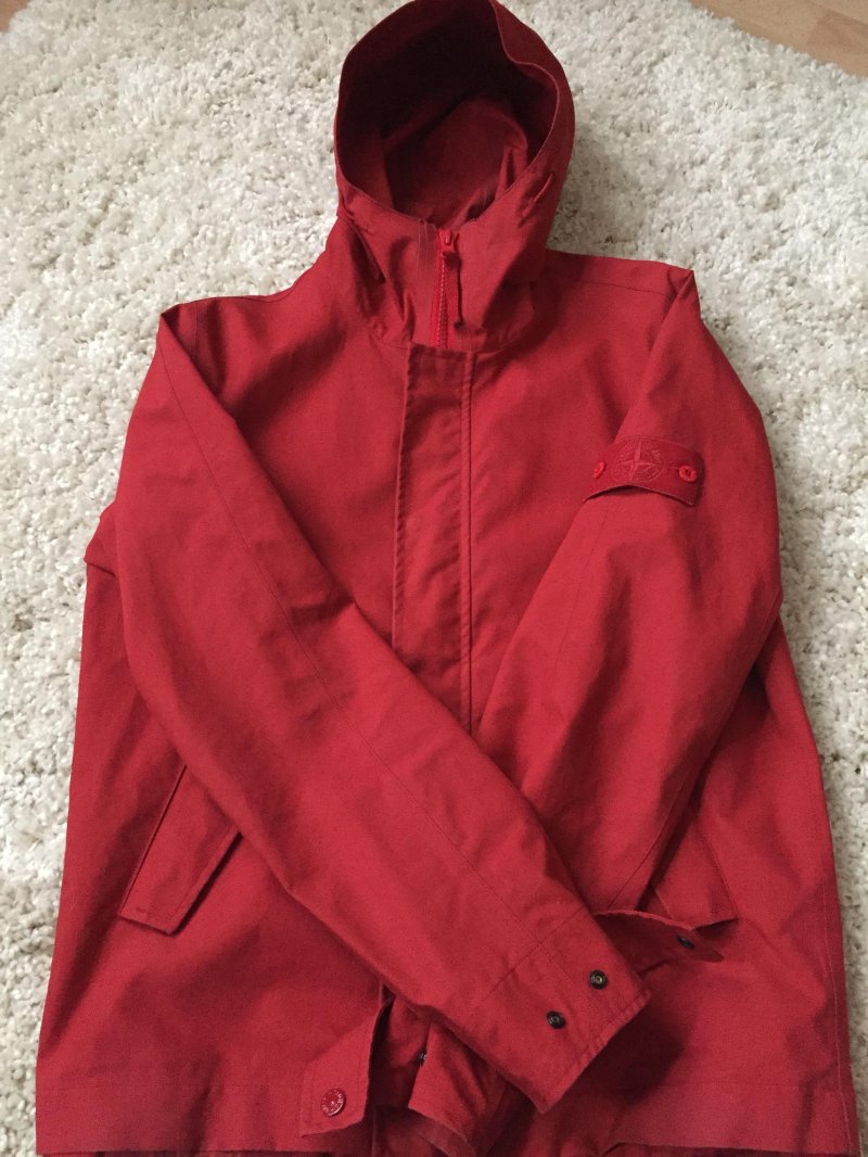 Photograph of Stone Island 3L Performance Cotton Ghost