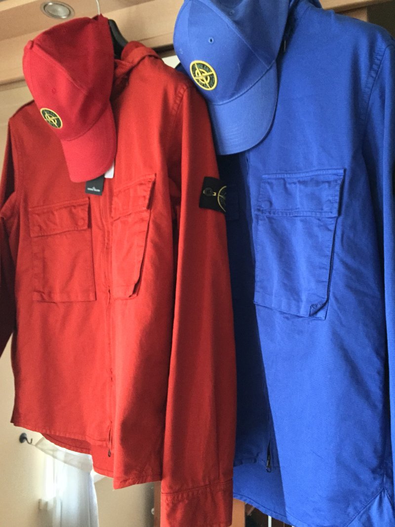 Photograph of Stone Island Texture Overshirt