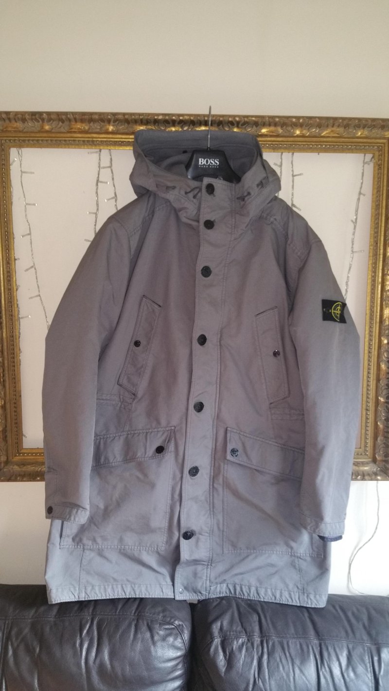Photograph of Stone Island David TC Parka With Fishtail