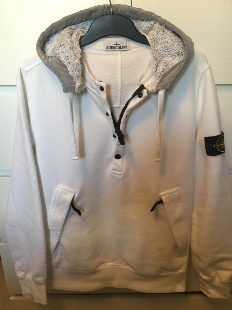 Photograph of Stone Island Nylon Metal Hooded Sweat