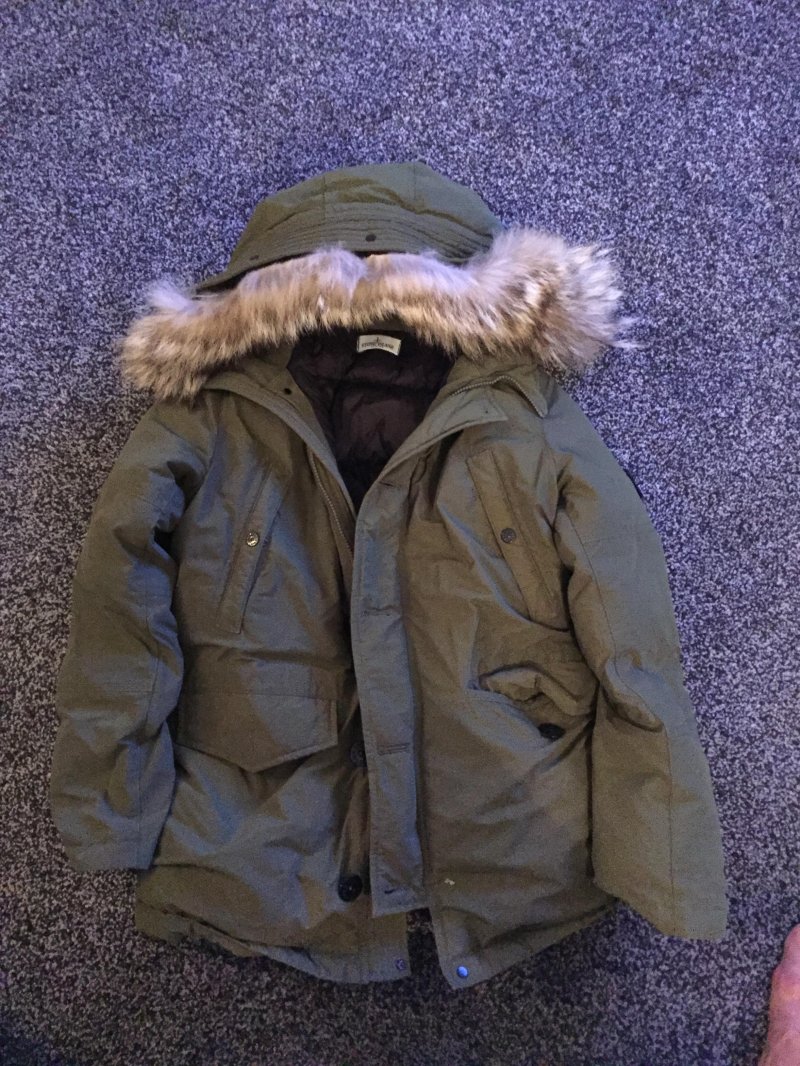 Photograph of Stone Island Junior Down Padded Coat