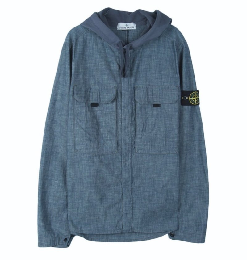 Photograph of Stone Island Denim Overshirt