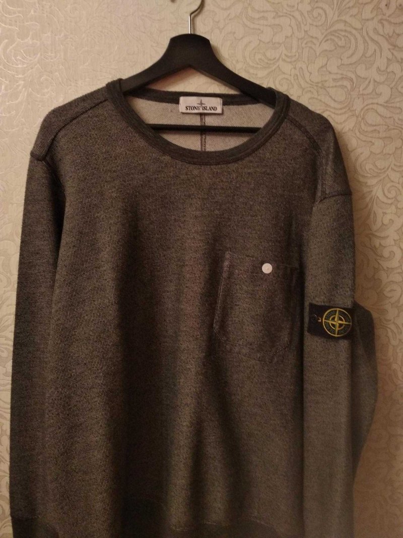 Photograph of Stone Island Melange Crew Sweat
