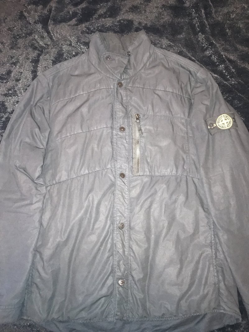 Photograph of Stone Island Quilted Overshirt
