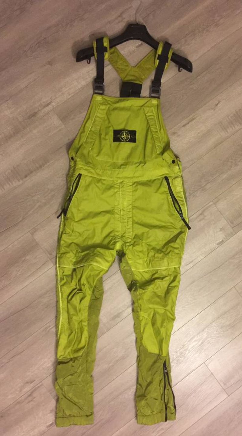 Photograph of Stone Island Mussola Gommata / Nylon Metal Dungarees