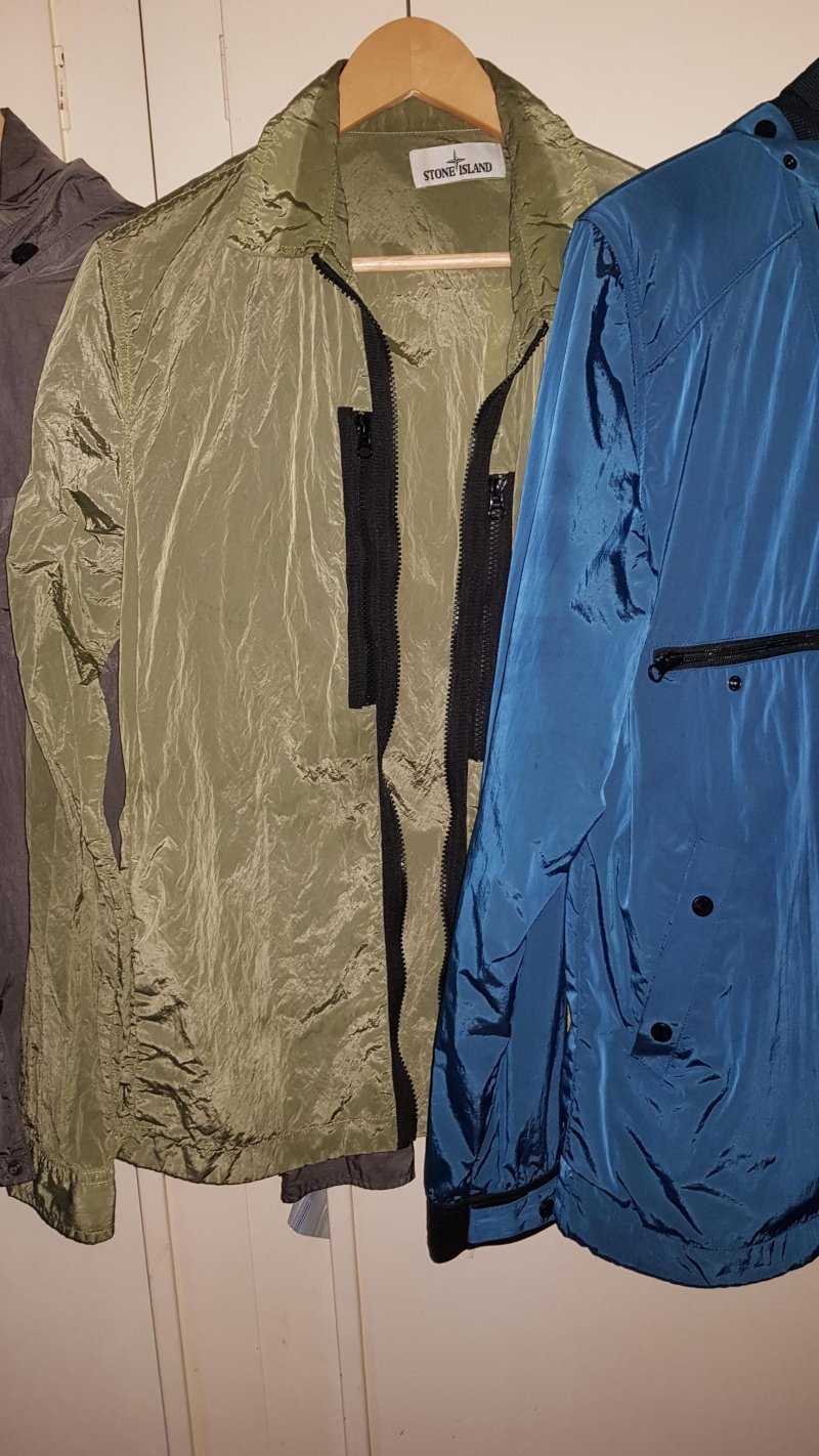 Photograph of Stone Island Dyed Over Shirt