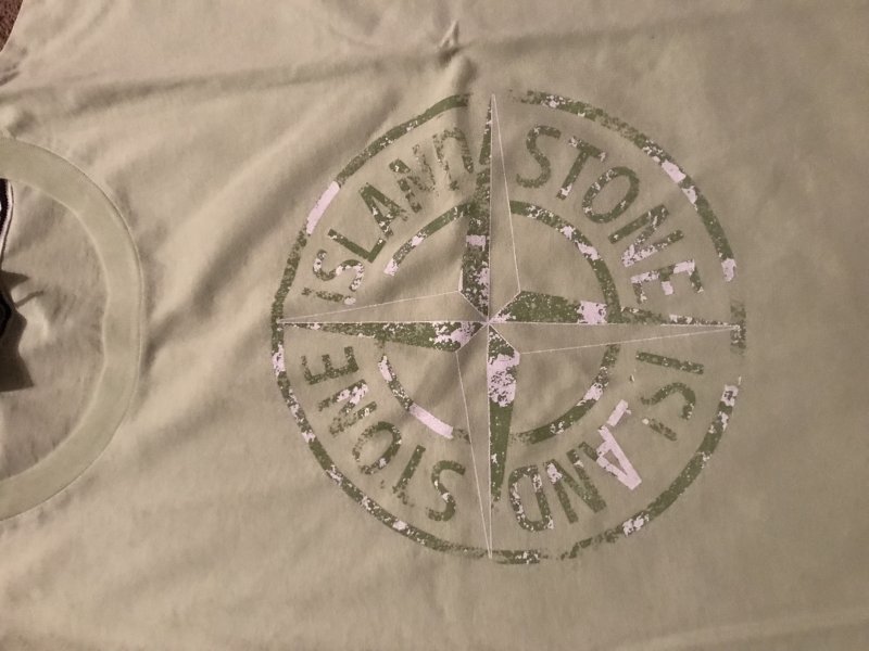 Photograph of Stone Island Green Compass TShirt