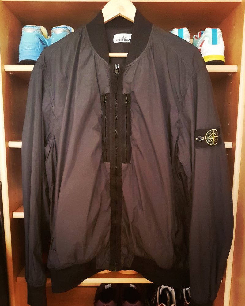 Photograph of Stone Island Garment Dyed Crinkle Reps NY