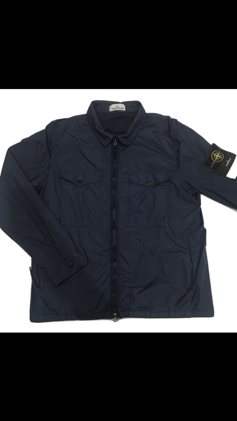 Photograph of Stone Island Garment Dyed Crinkle Reps Ny