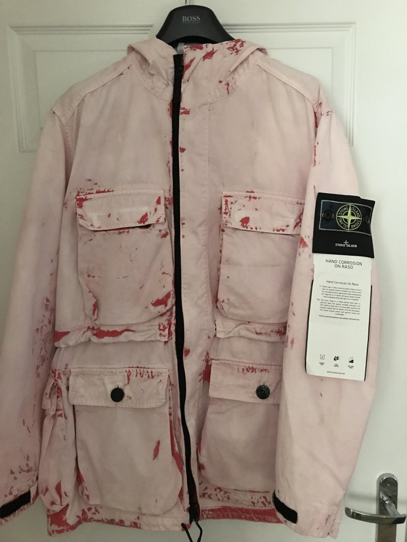 Photograph of Stone Island Hand Corrosion