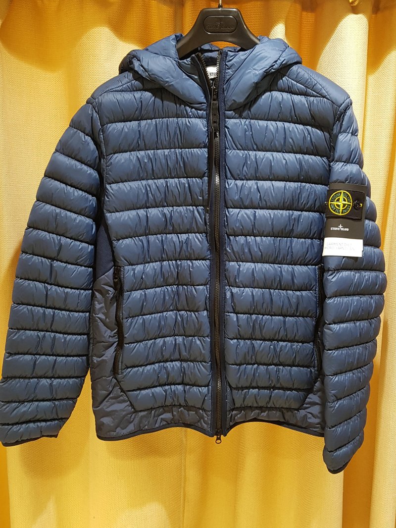 Photograph of Stone Island GARMENT DYED MICRO YARN DOWN JACKET