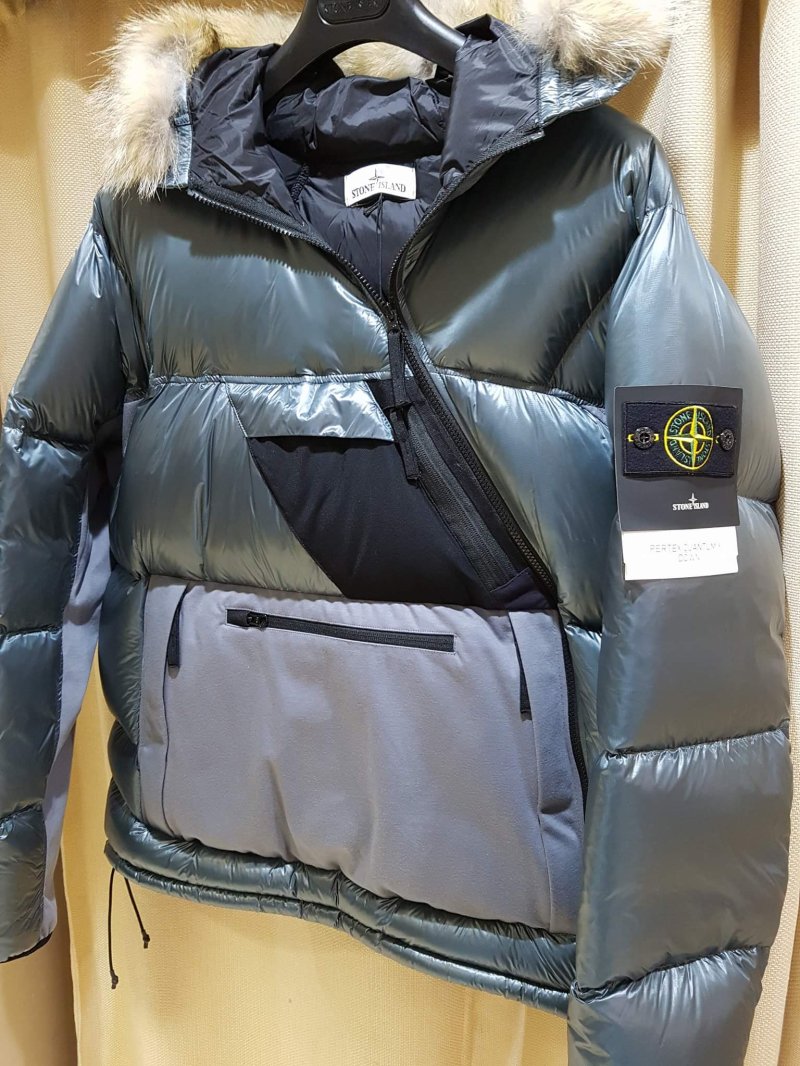 Photograph of Stone Island Pertex Quantum Y Hooded Down Jacket
