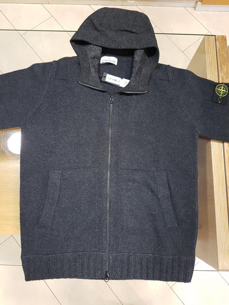 Photograph of Stone Island Hooded Cardigan