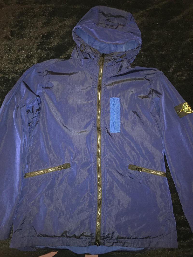 Photograph of Stone Island Nylon Metal Flock Jacket