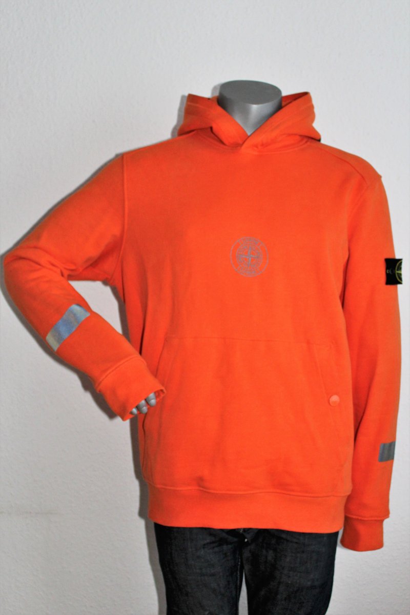 Photograph of Stone Island Limited Editions Reflective Hooded Sweatshirt (Stone Island x Supreme)