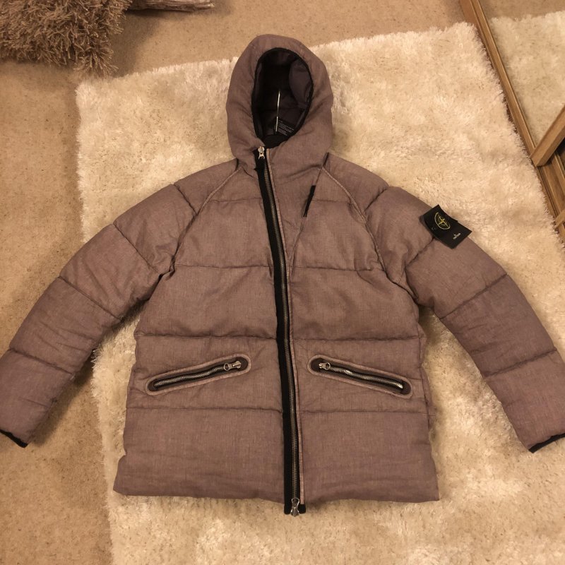 Photograph of Stone Island Lino Resinato Down-TC