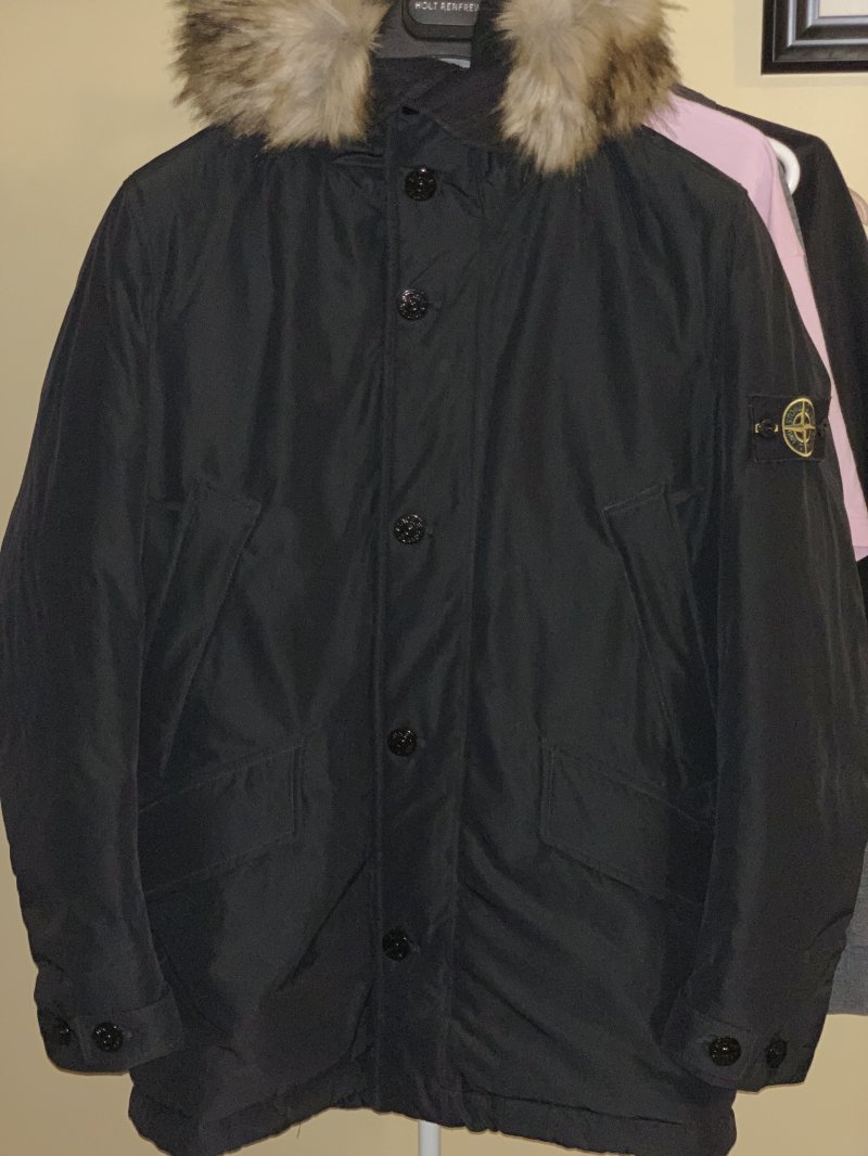Photograph of Stone Island Micro Reps Down Filled Parka