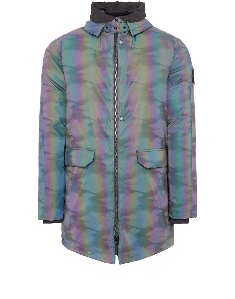 Photograph of Stone Island Shadow Project Scarabeo Down Jacket